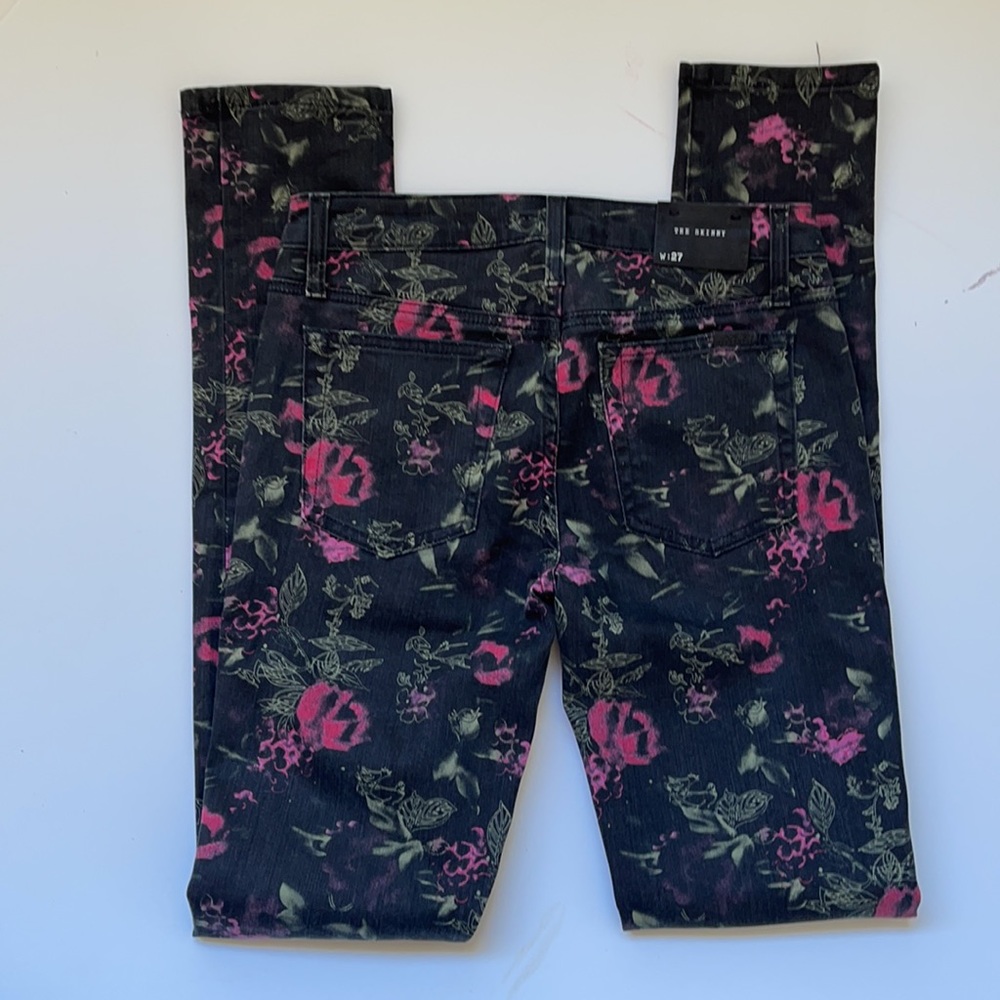 Joe’s Jeans The Skinny Electric Floral Black Skinny Jeans Women’s Size 27 NWT - Picture 10 of 10